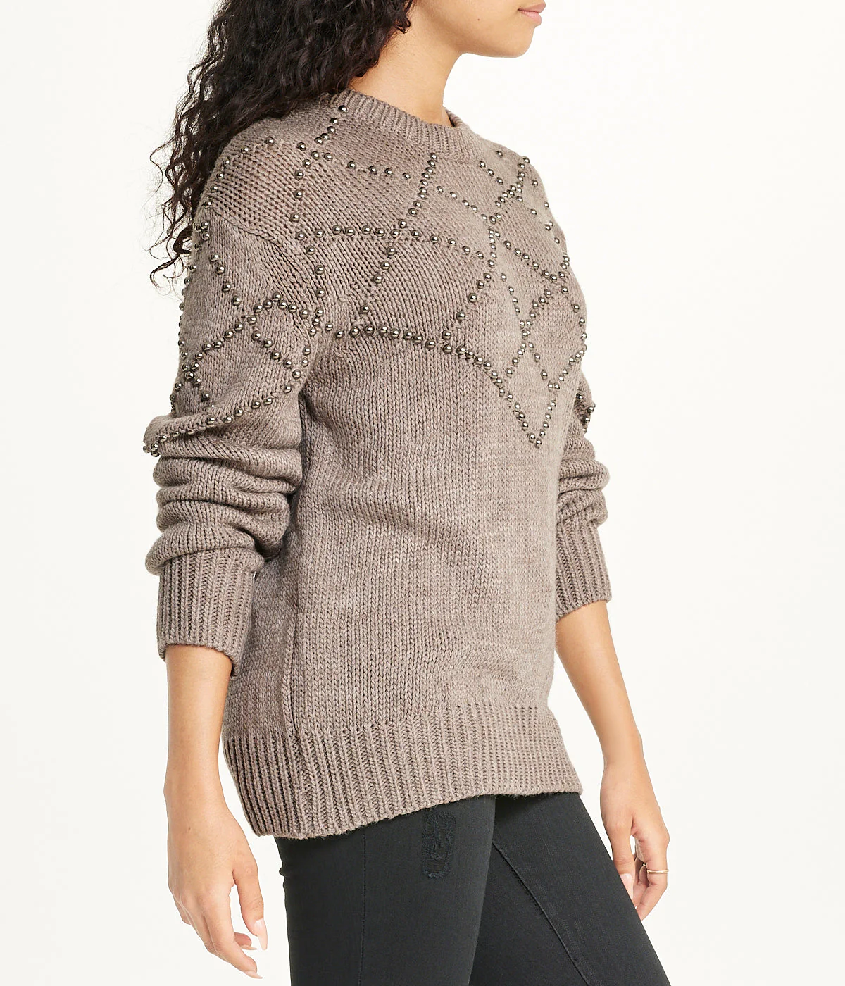 Embellished Pattern Pullover - Image 3