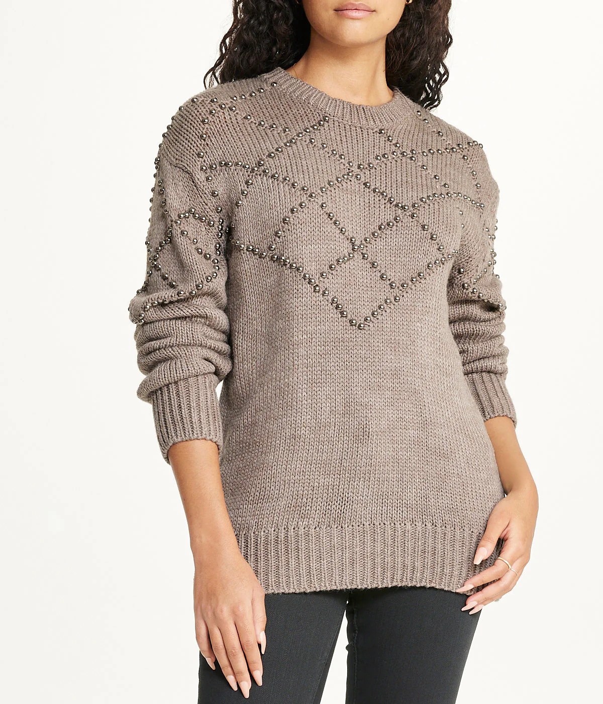 Embellished Pattern Pullover - Image 5