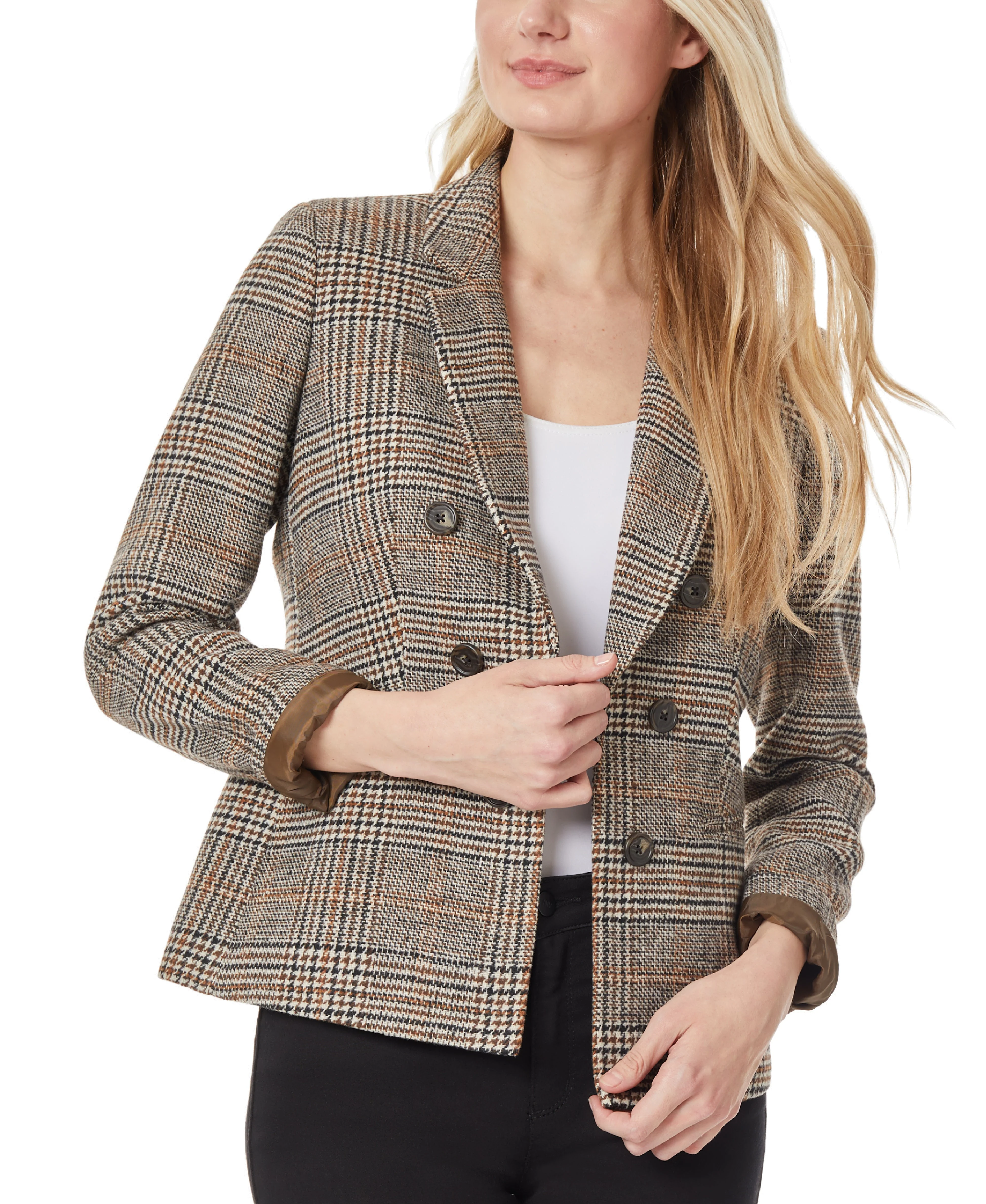 Faux Double Breasted Jacket - Image 2