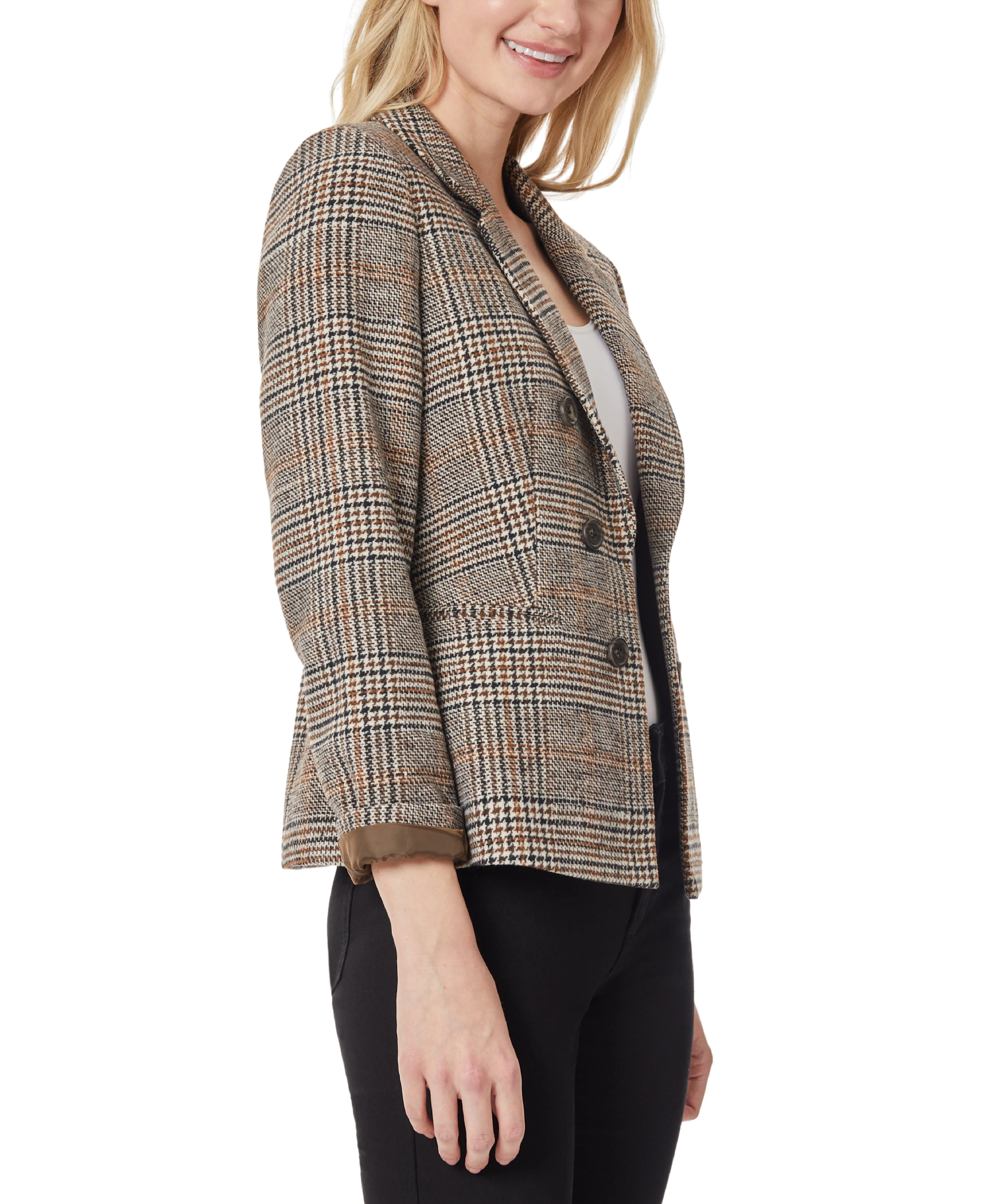 Faux Double Breasted Jacket - Image 4
