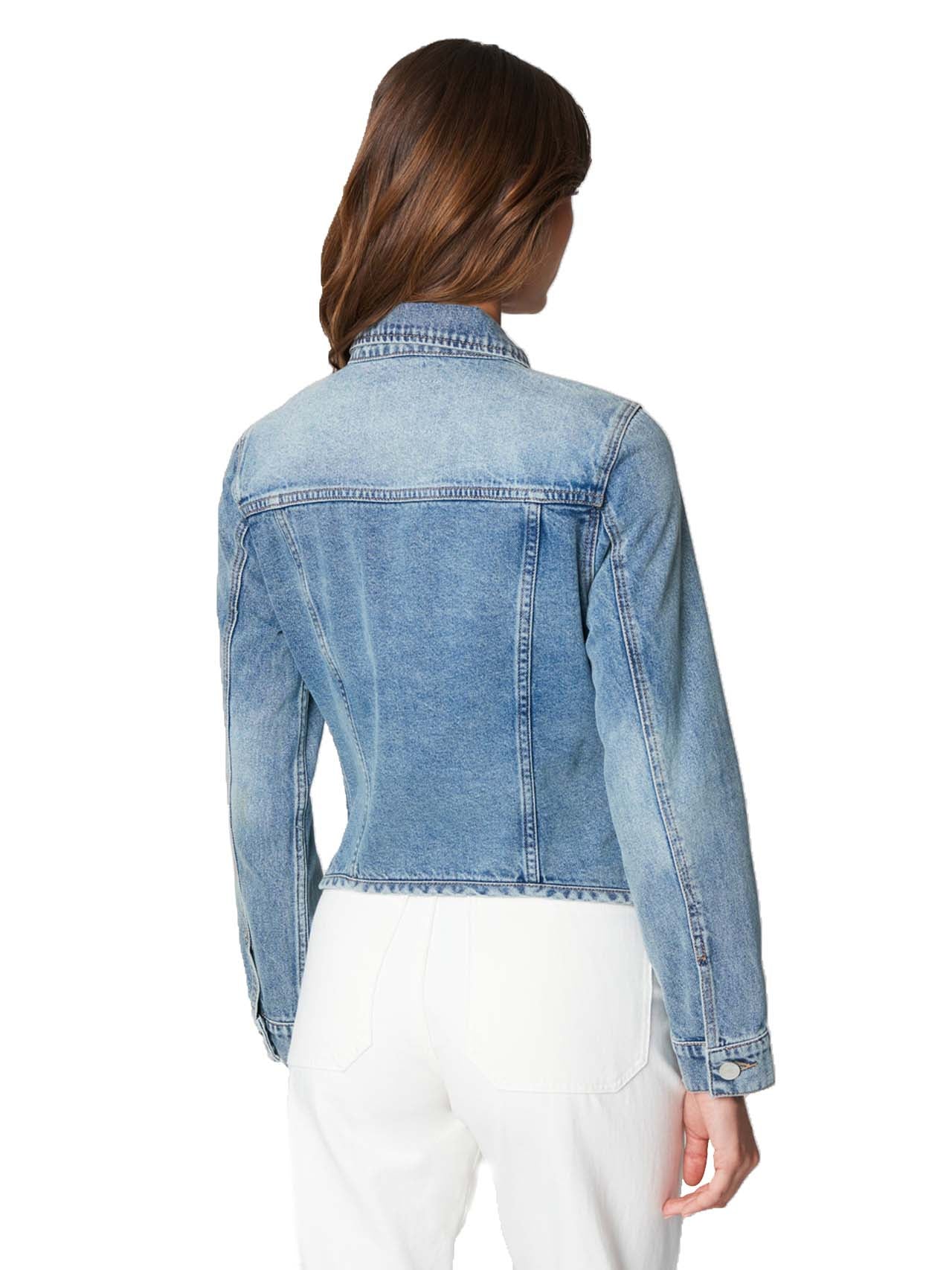Fitted Denim Jacket - Image 3