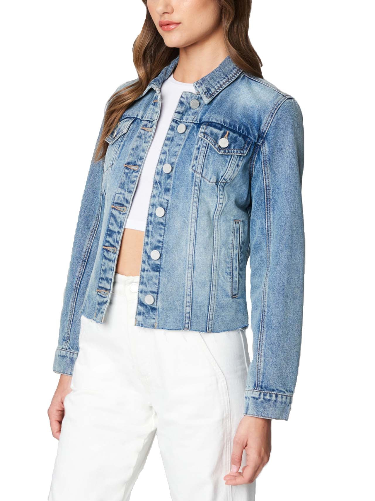 Fitted Denim Jacket - Image 4