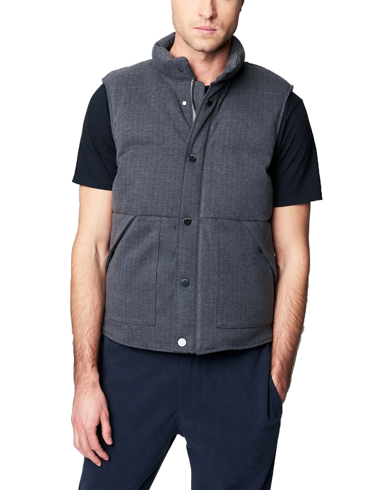 Gibberish Cotton Flannel Vest - Image 2