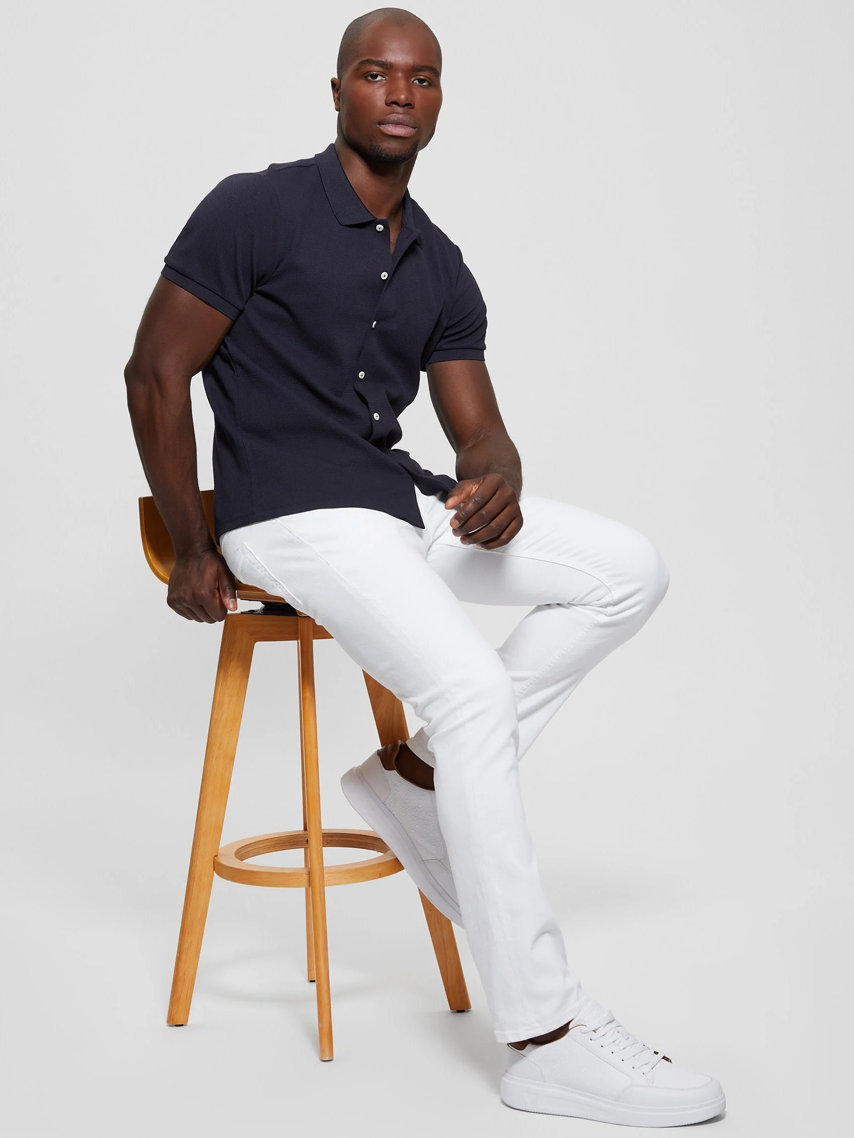 Aster Knit Short Sleeve Shirt - Image 4