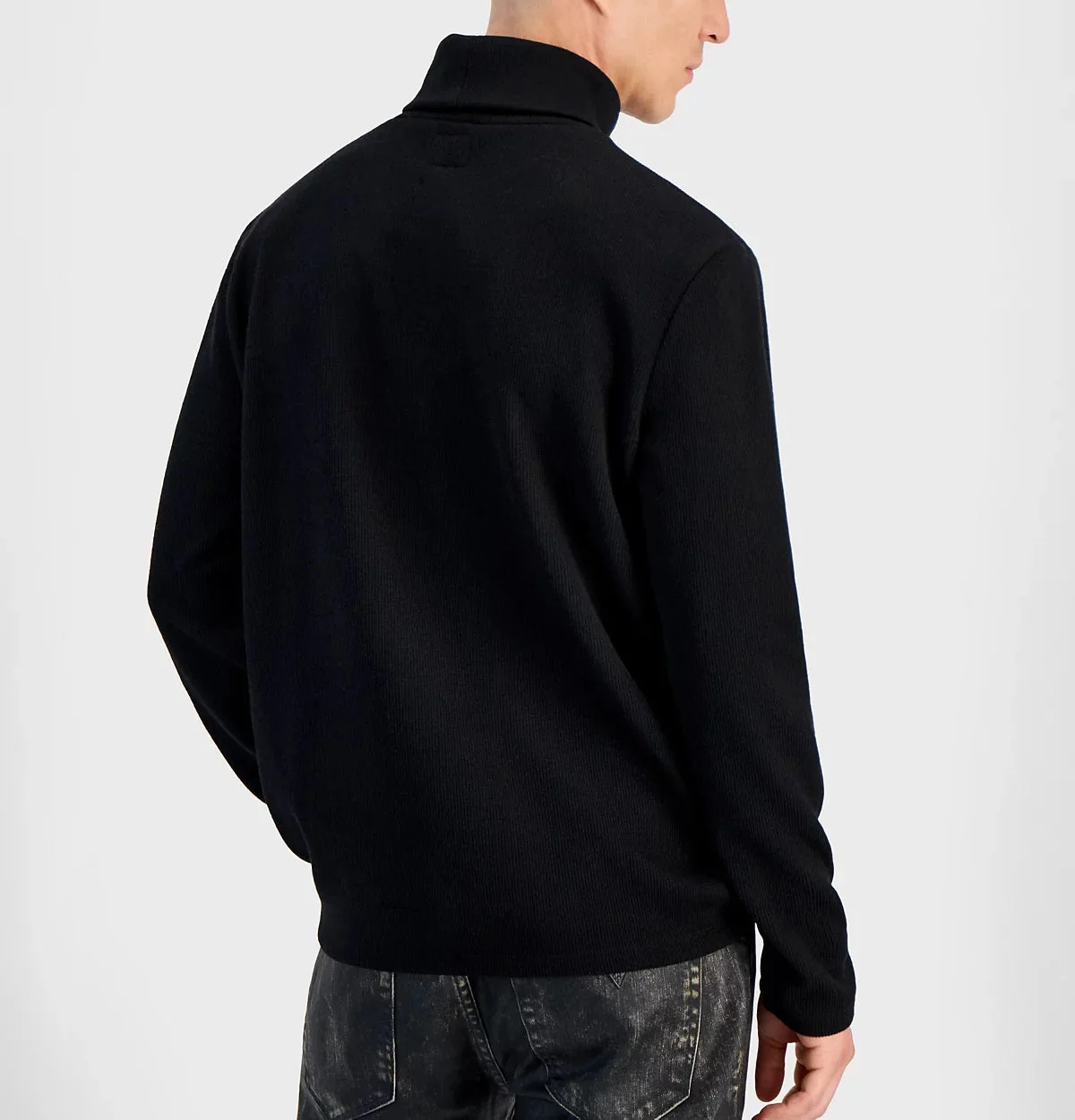 Reeves Long Sleeve Rib Rollneck - Image 2