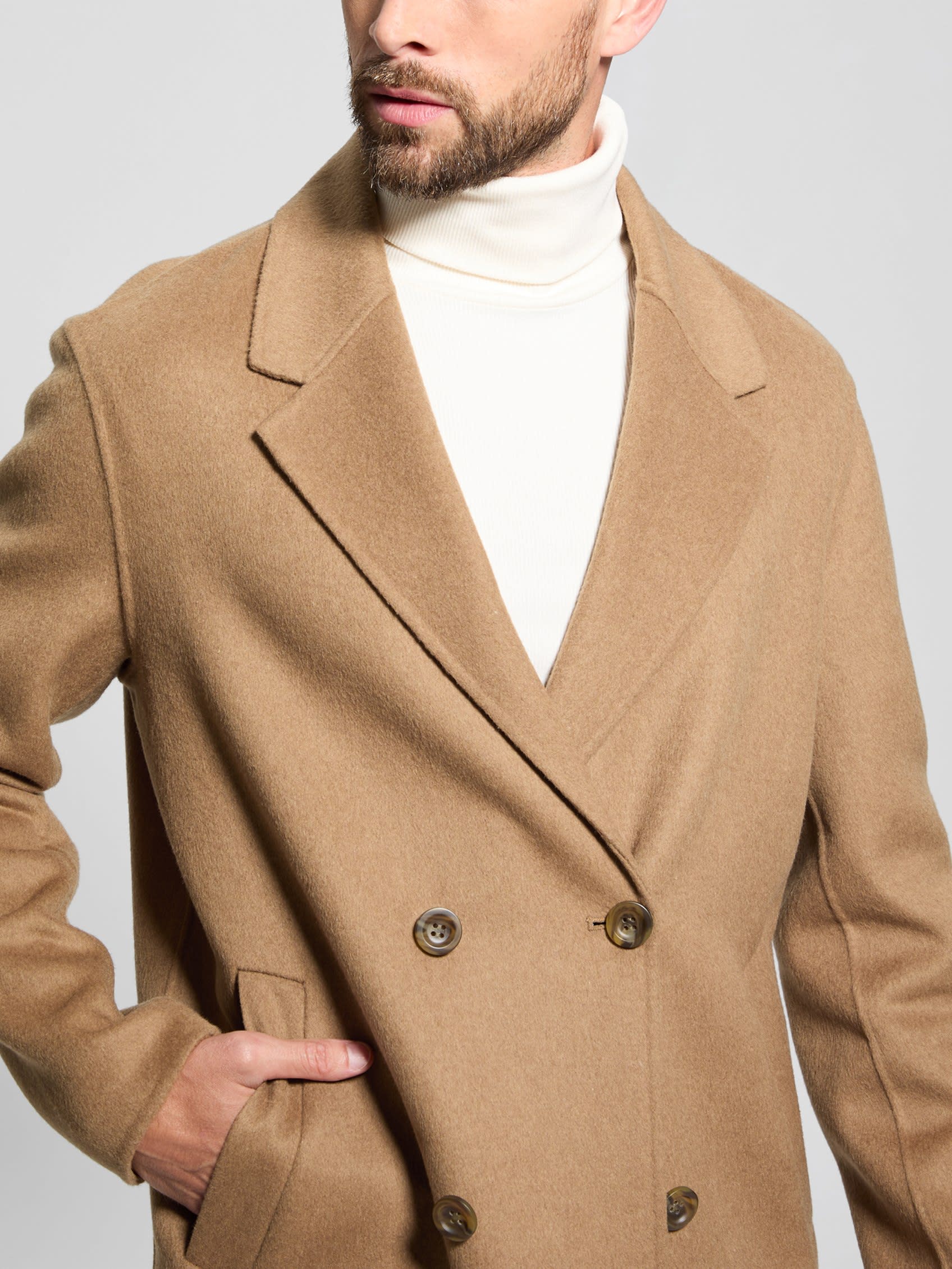 Double Breasted Coat - Image 2