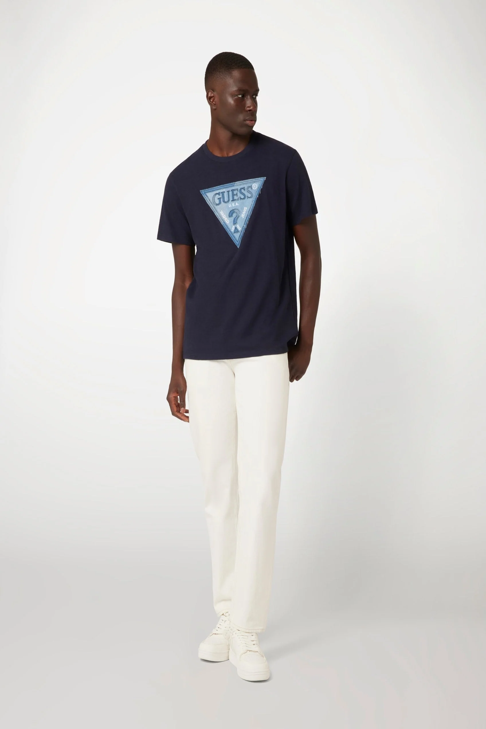 Triangle Patch Short Sleeve Tee - Image 2