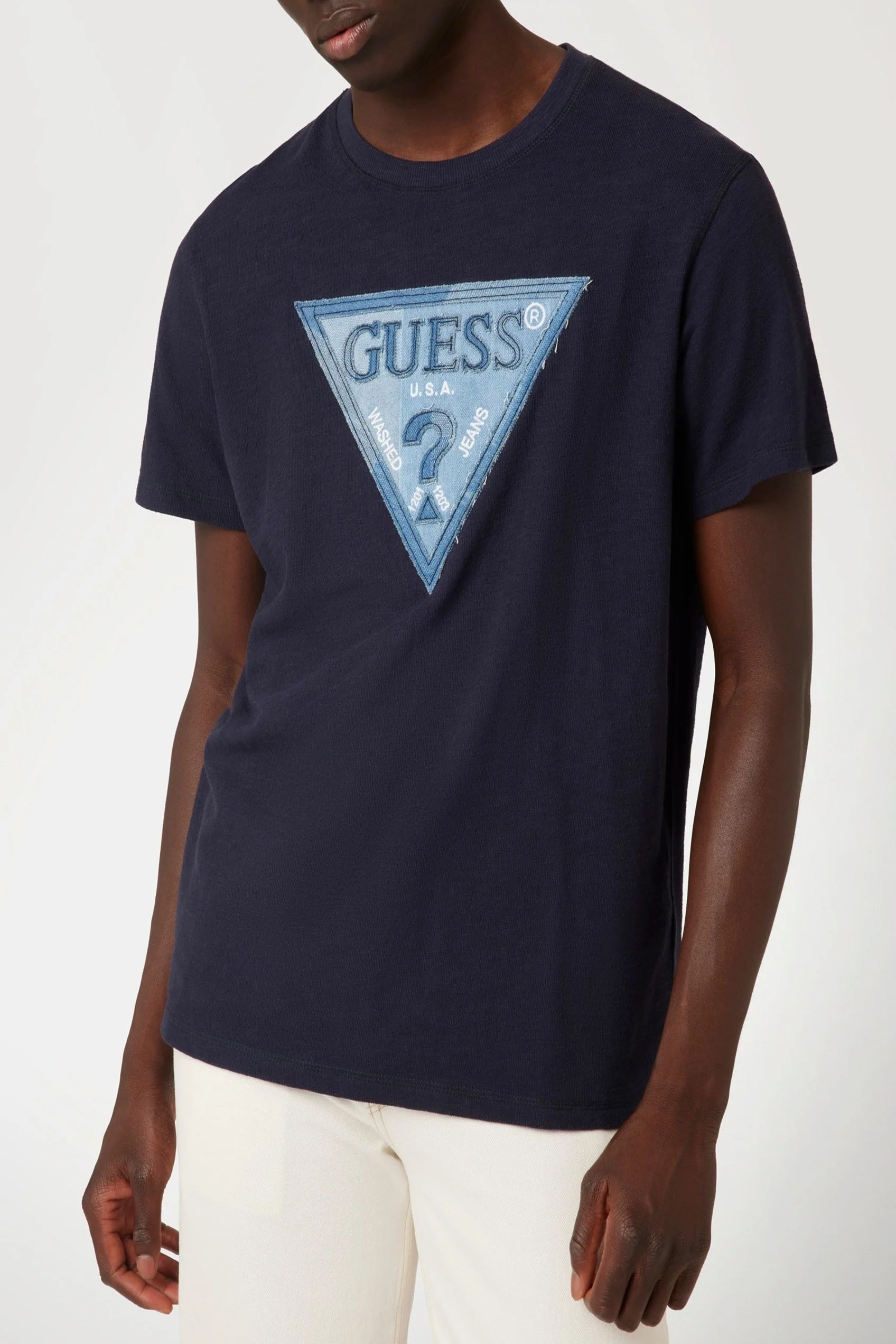 Triangle Patch Short Sleeve Tee - Image 4