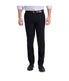 Haggar Men's Iron Free Premium Khaki-Slim/Straight Fit Black - Image 4