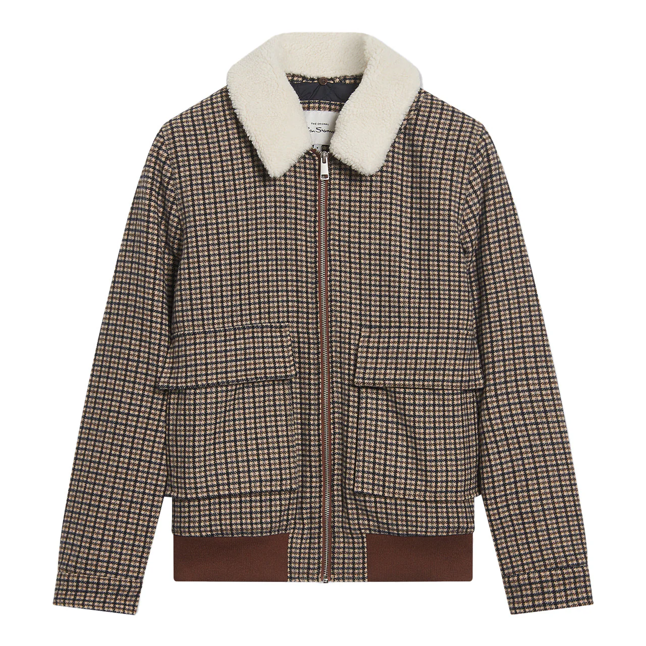 Heritage Check Wool with Embroidered Logo - Image 2
