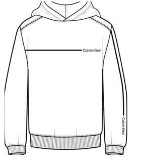 Iconic Line Graph Hoodie - Image 2