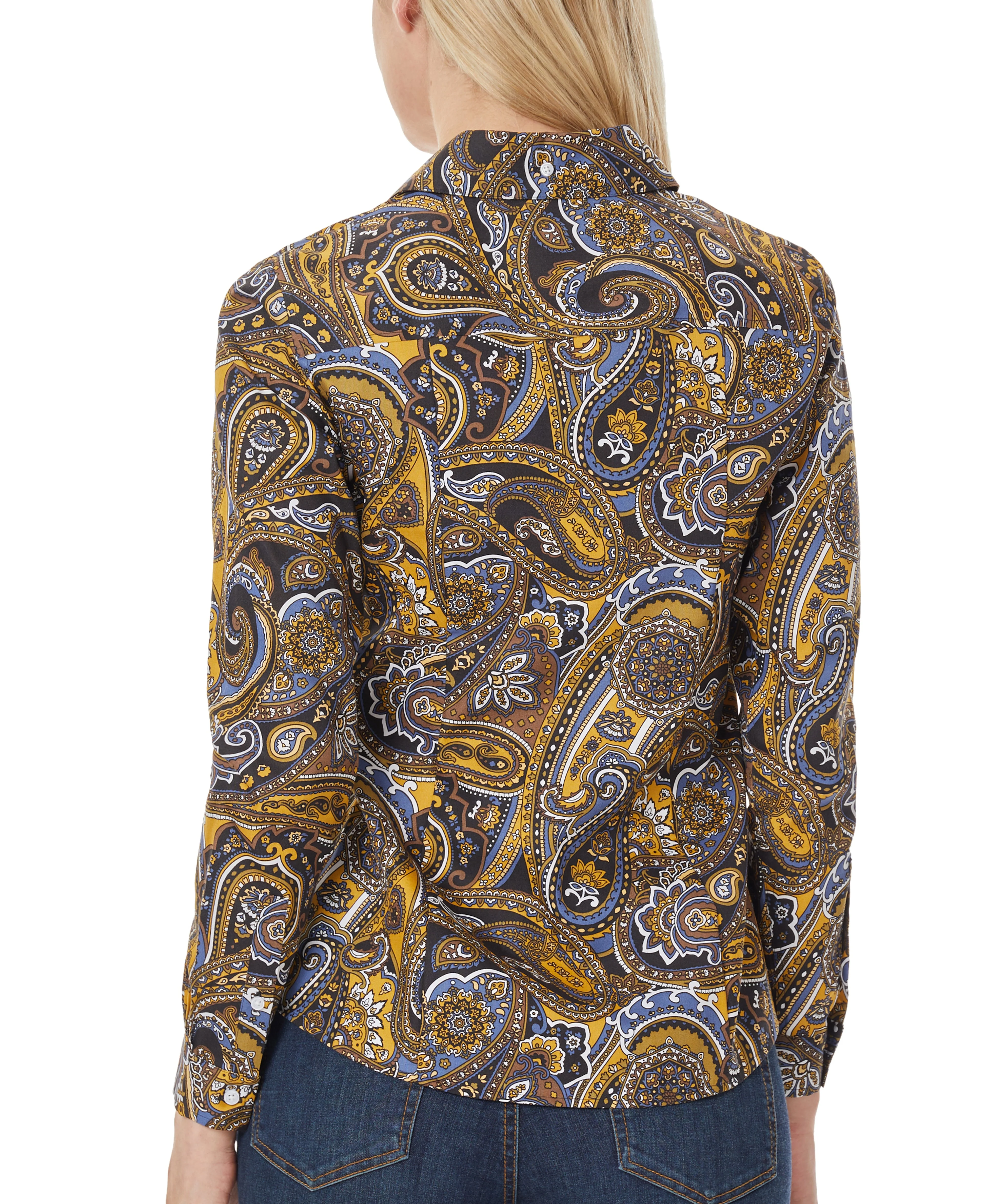 Jones Button Down Black Blouse - Image 3