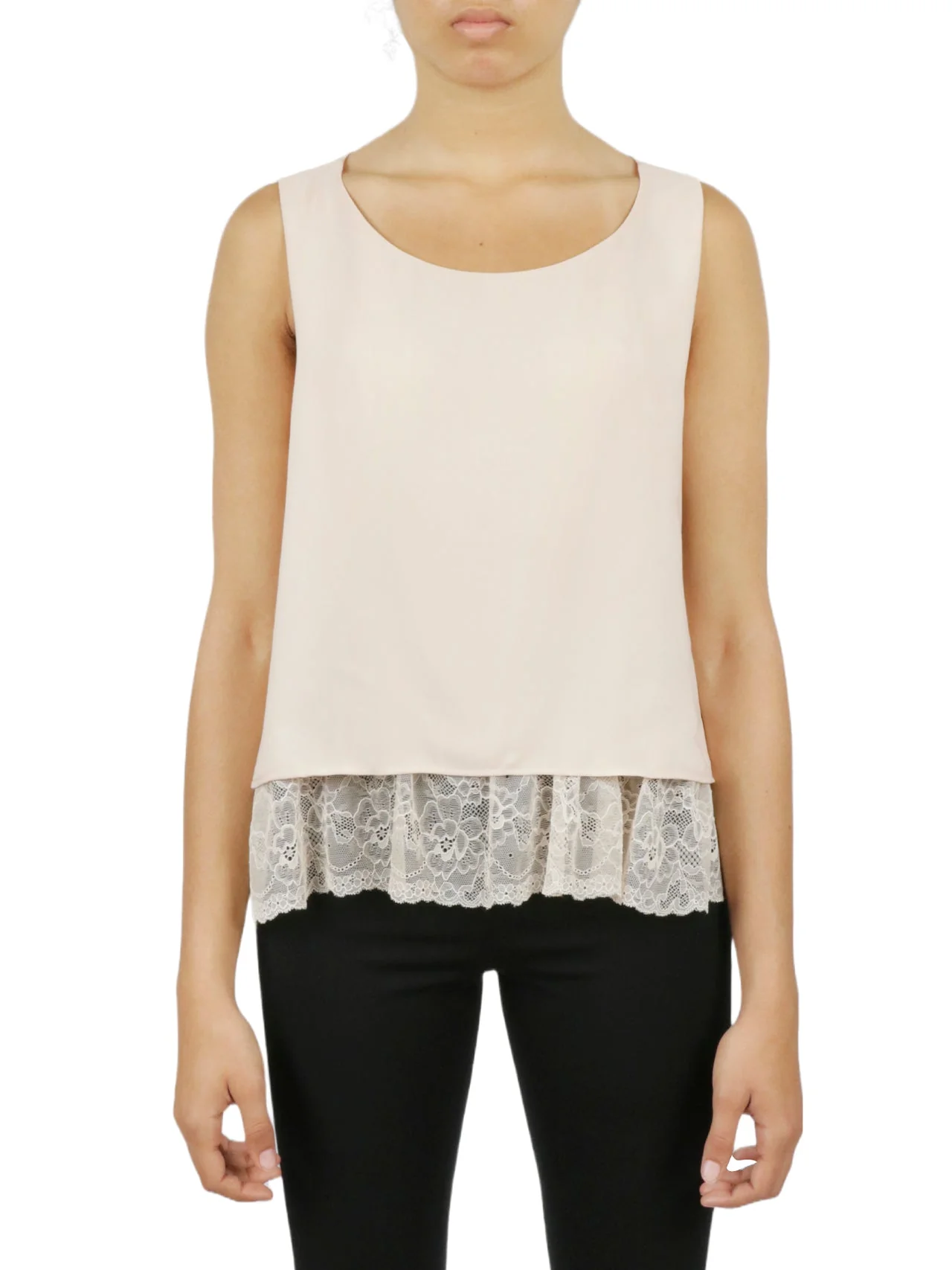 Lace Hem Tank - Image 2