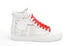 Leather Newsprint Hightop Sneakers - Image 3
