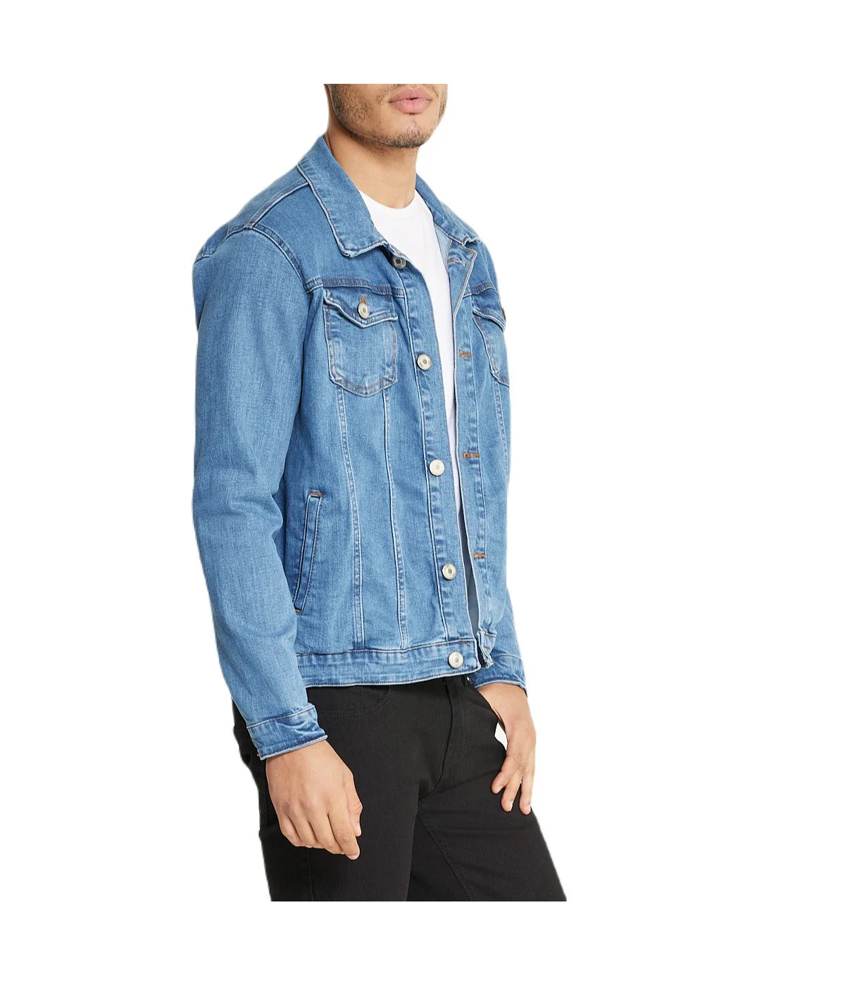 Light Blue Denim Jacket - Image 3