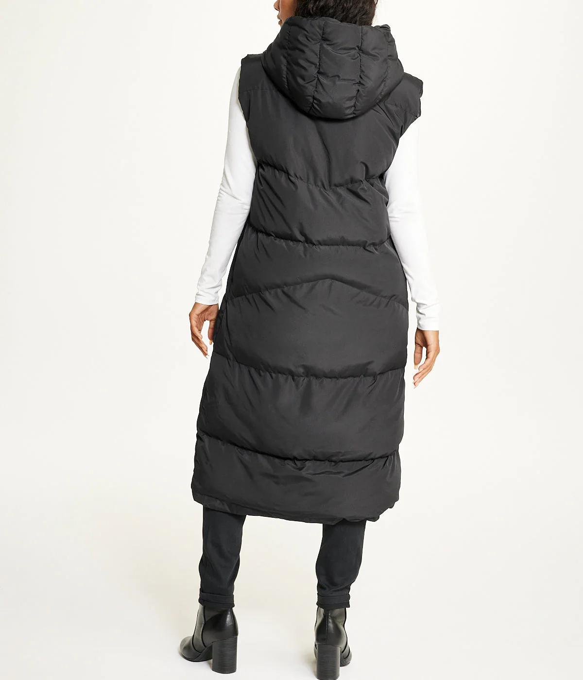 Long Puffer Vest - Image 2