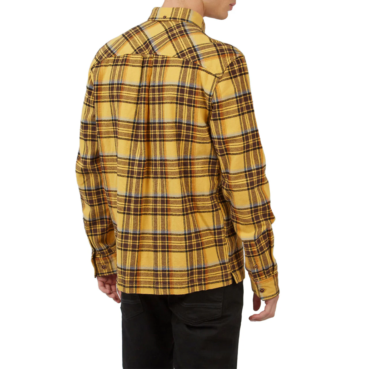 Long Sleeve Brushed Ivy Check Buttondown Shirt - Image 3