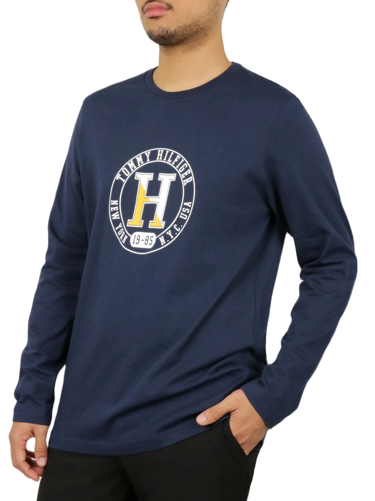 Long Sleeve Cotton Crew Neck - Image 3