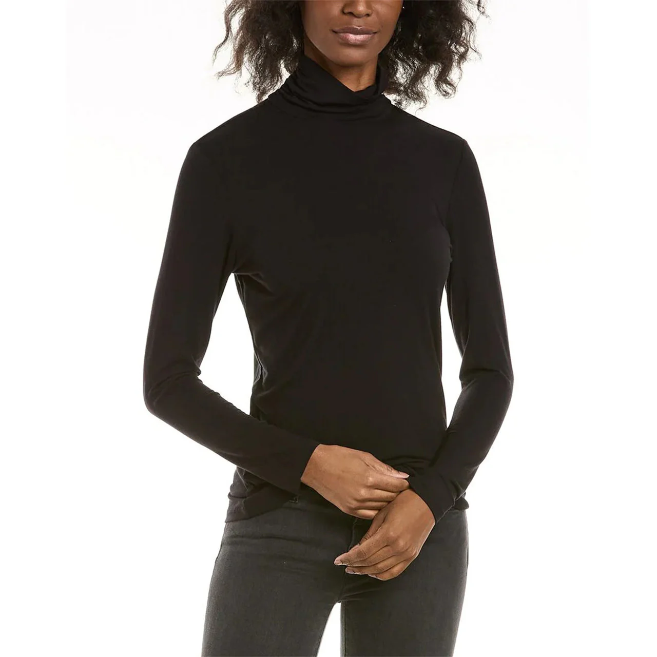 Long Sleeve Knit Turtleneck - Image 2