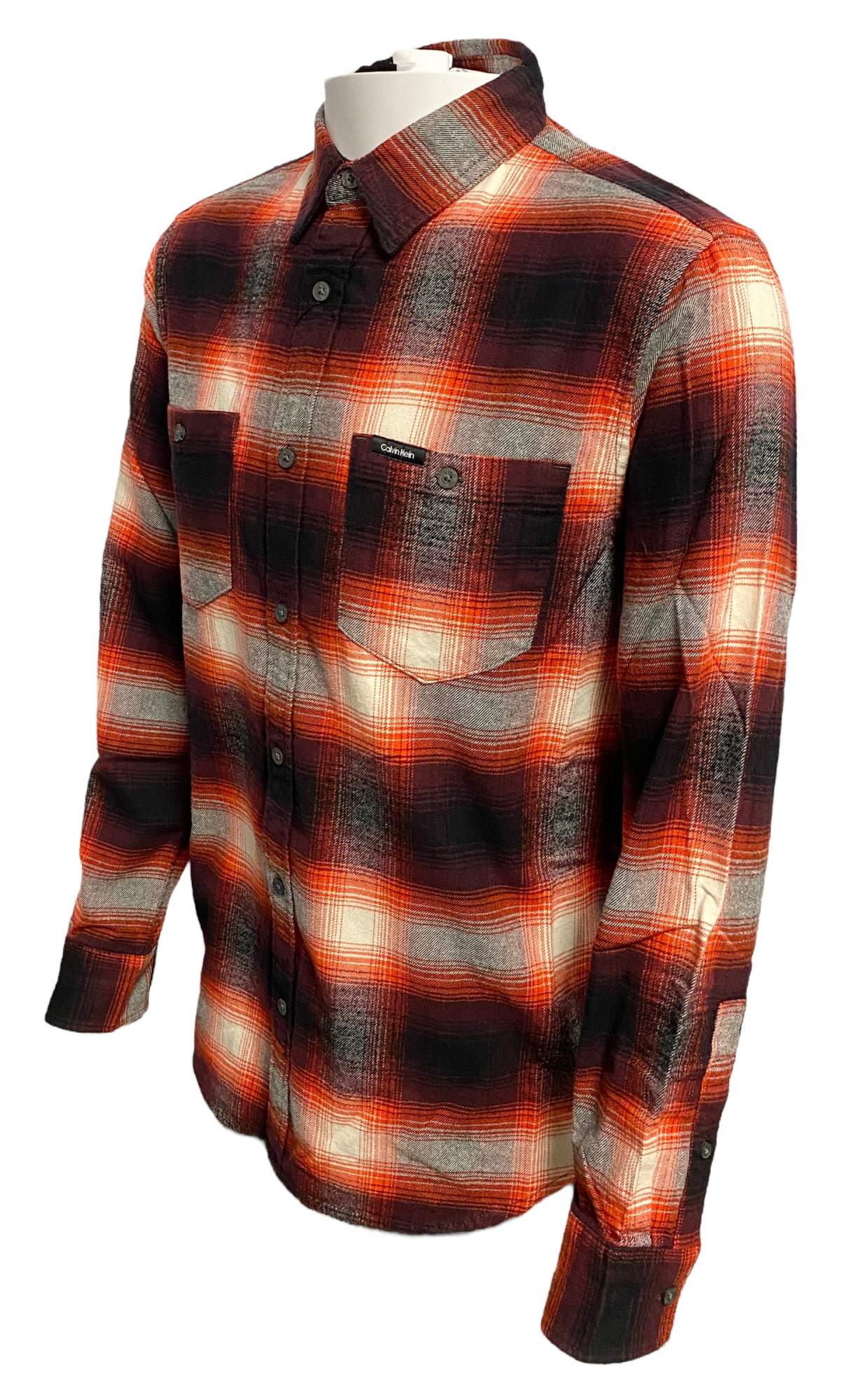 Long Sleeves Iconic Patch Flannel Shirt - Image 4