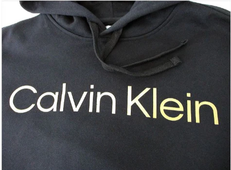 Long Sleeves Metallic Logo Po Hoodie - Image 2