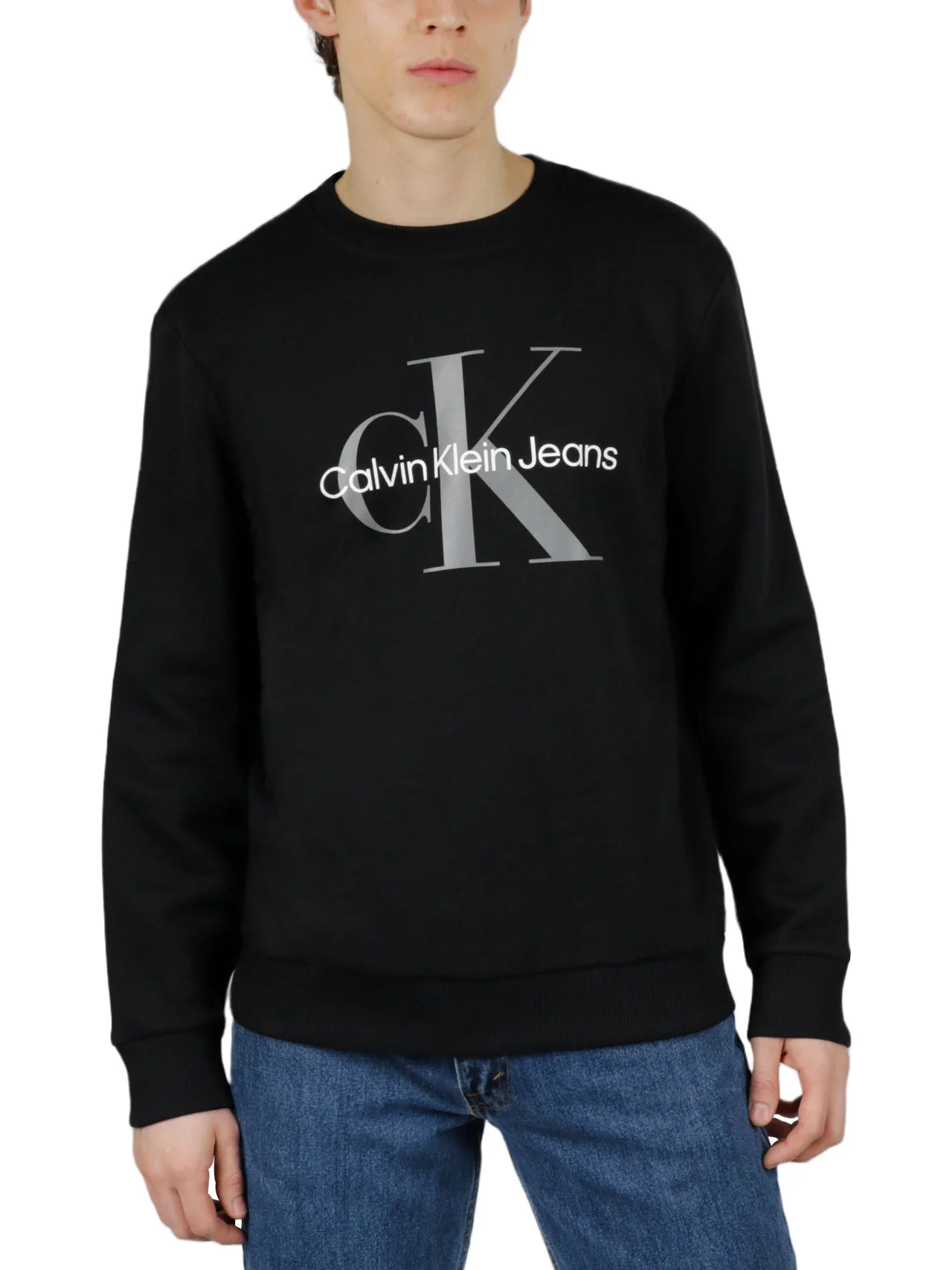 Long Sleeves Monogram Crewneck Shirt - Image 2