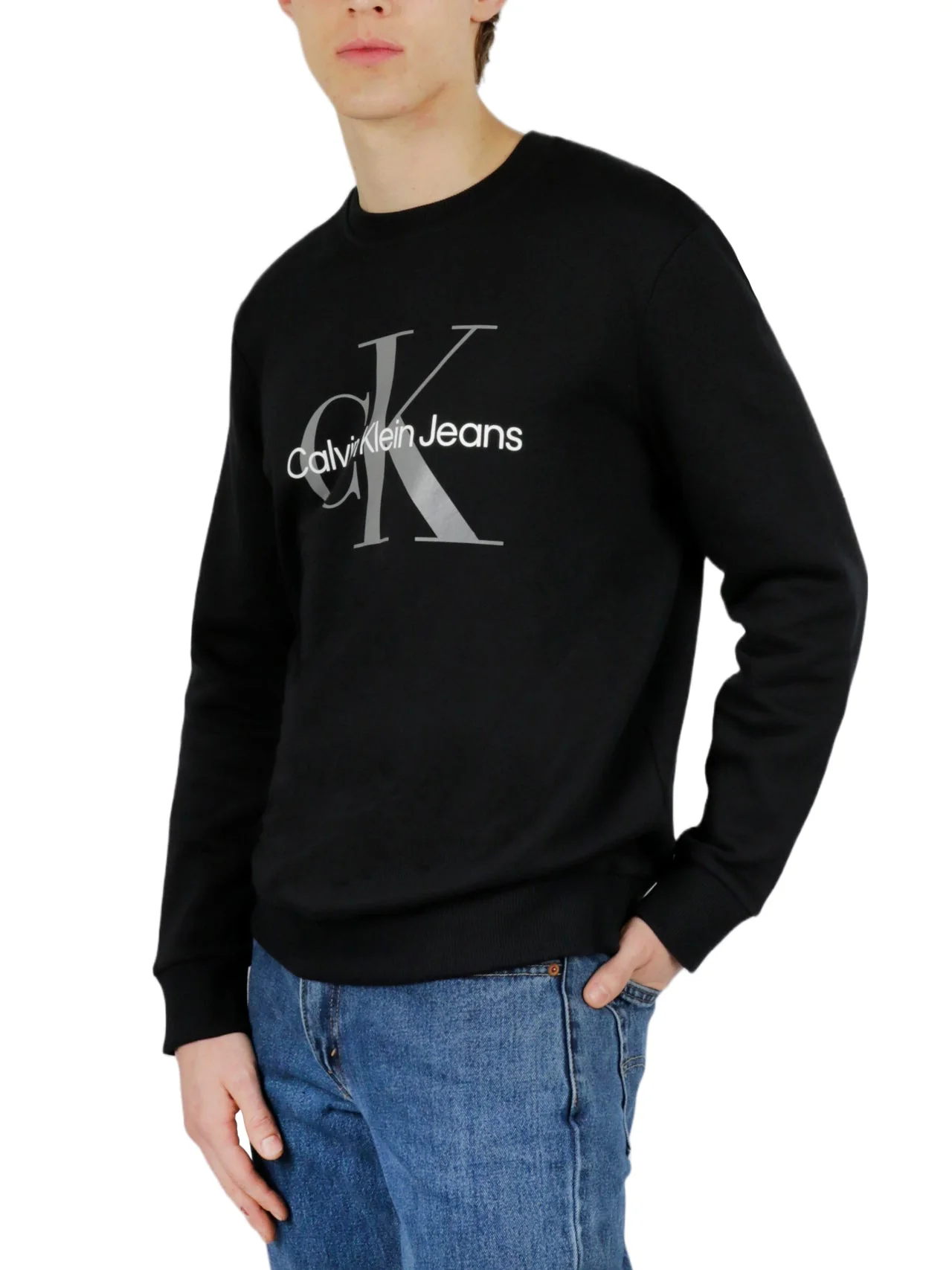 Long Sleeves Monogram Crewneck Shirt - Image 3