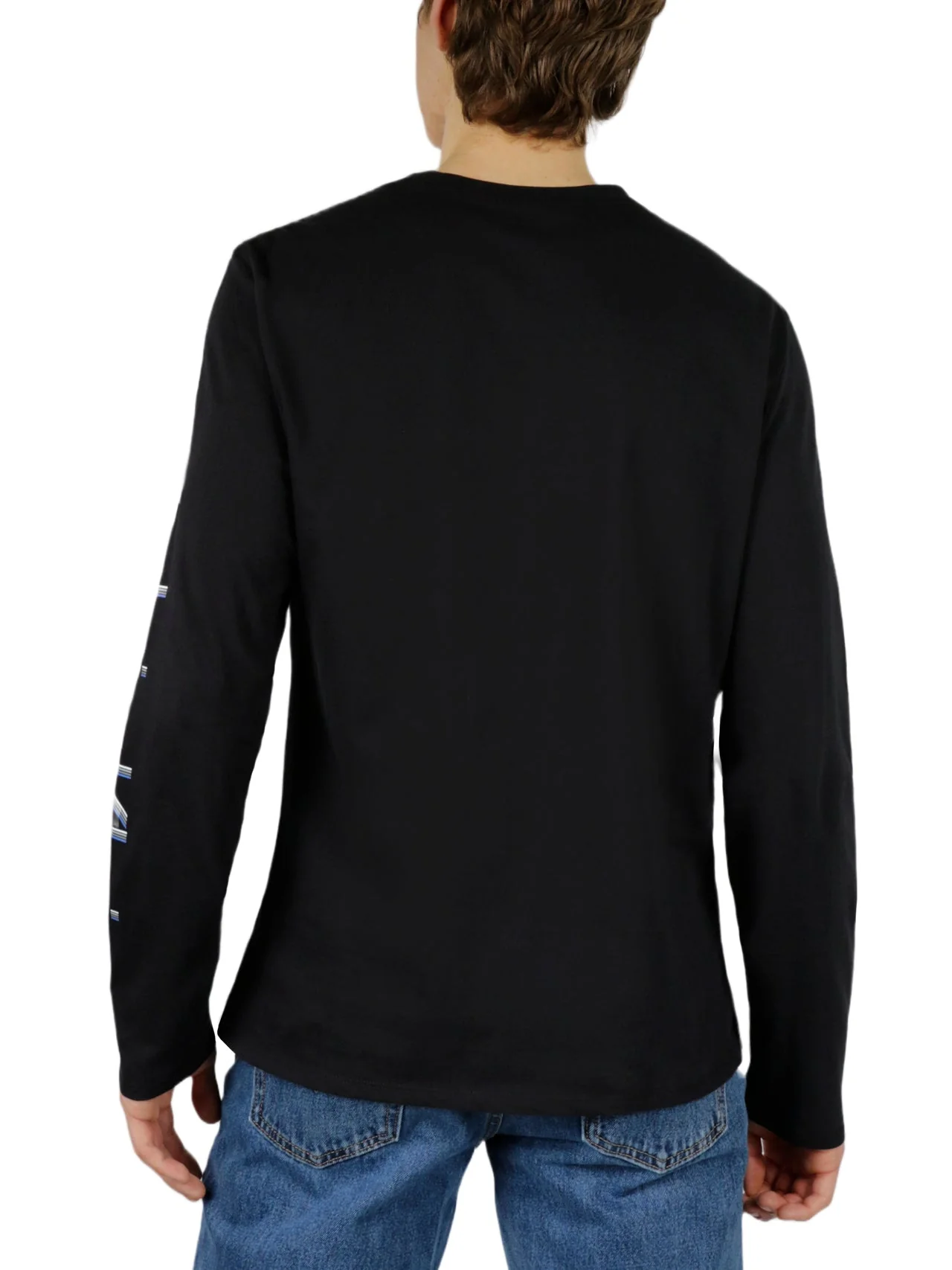 Long Sleeves Vertical Retro Tee - Image 3