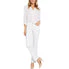 Marilyn Straight Jean in Optic White - Image 4
