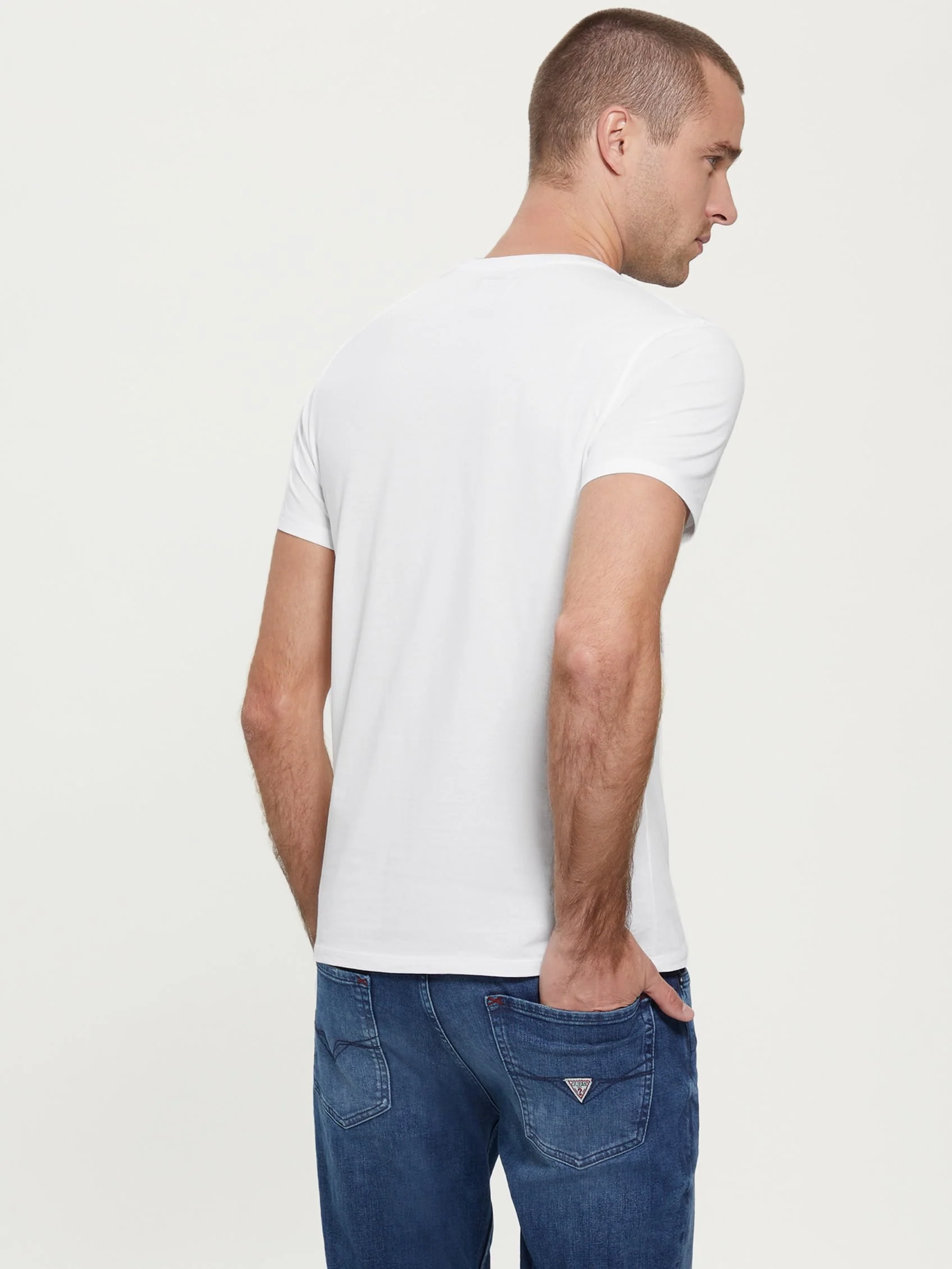 Men's Embroidered Logo Tee - Image 5
