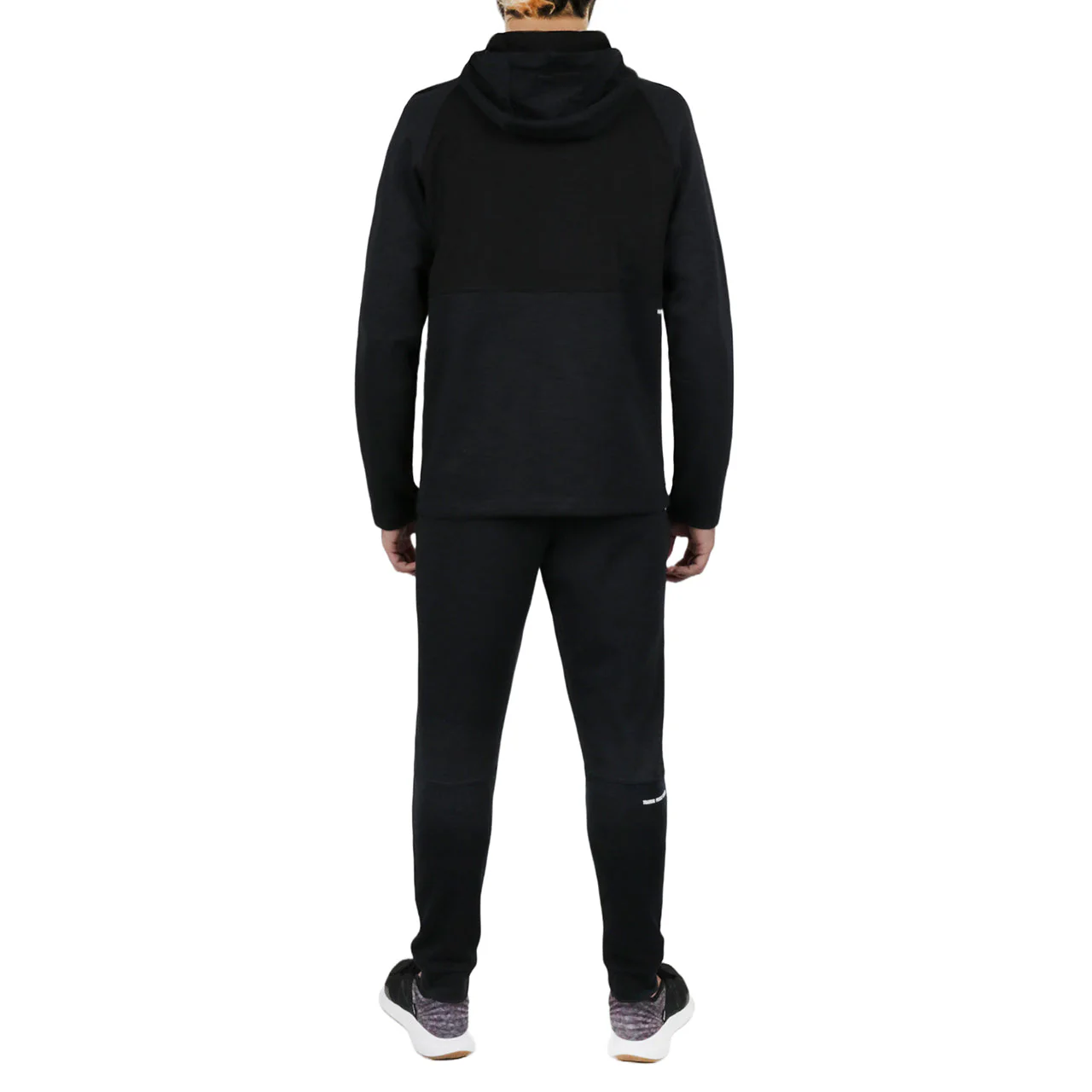 Men's Kangroo Tracksuit in Black - Image 2