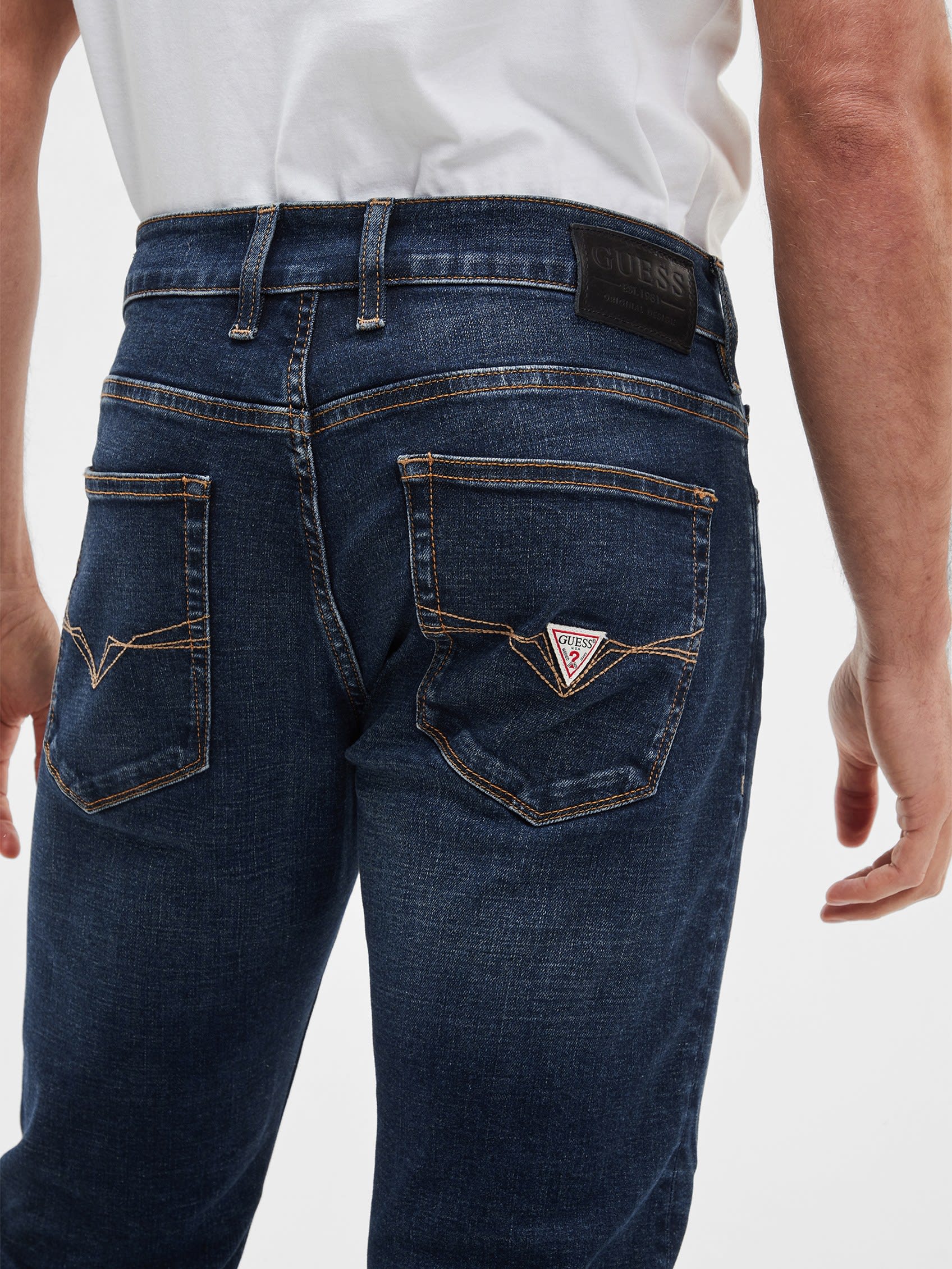 Men's Slim Straight Jeans - Image 4