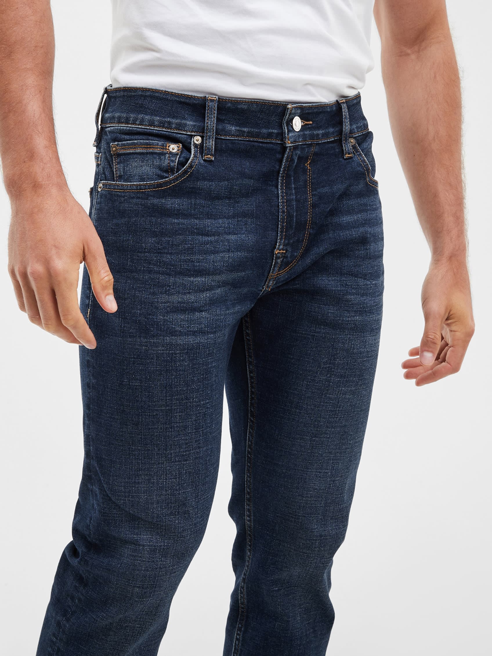 Men's Slim Straight Jeans - Image 6