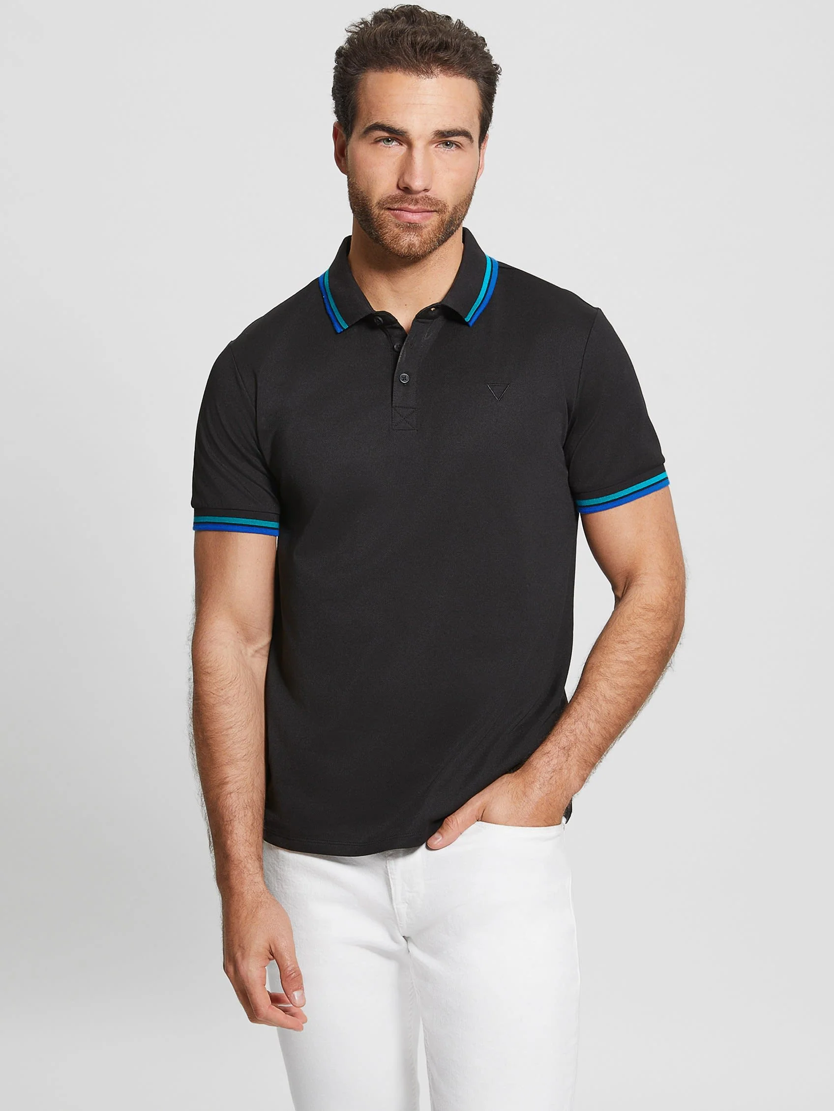 Men's Sports Pique Polo - Image 2