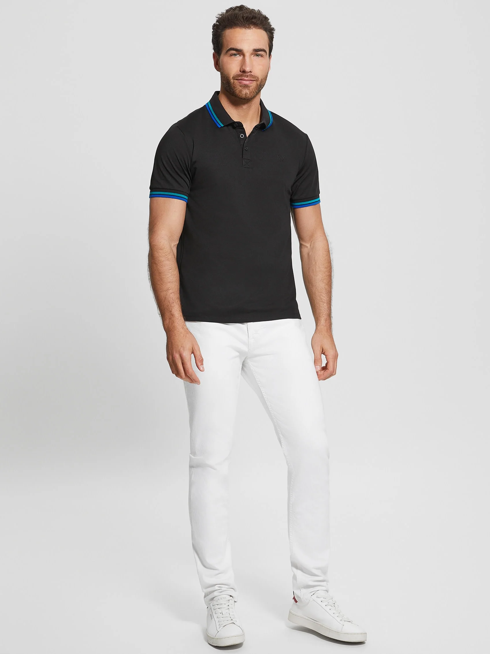 Men's Sports Pique Polo - Image 3