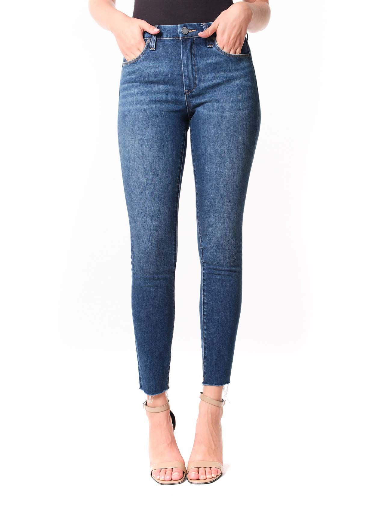 Mid Rise Cropped Skinny Jeans - Image 2
