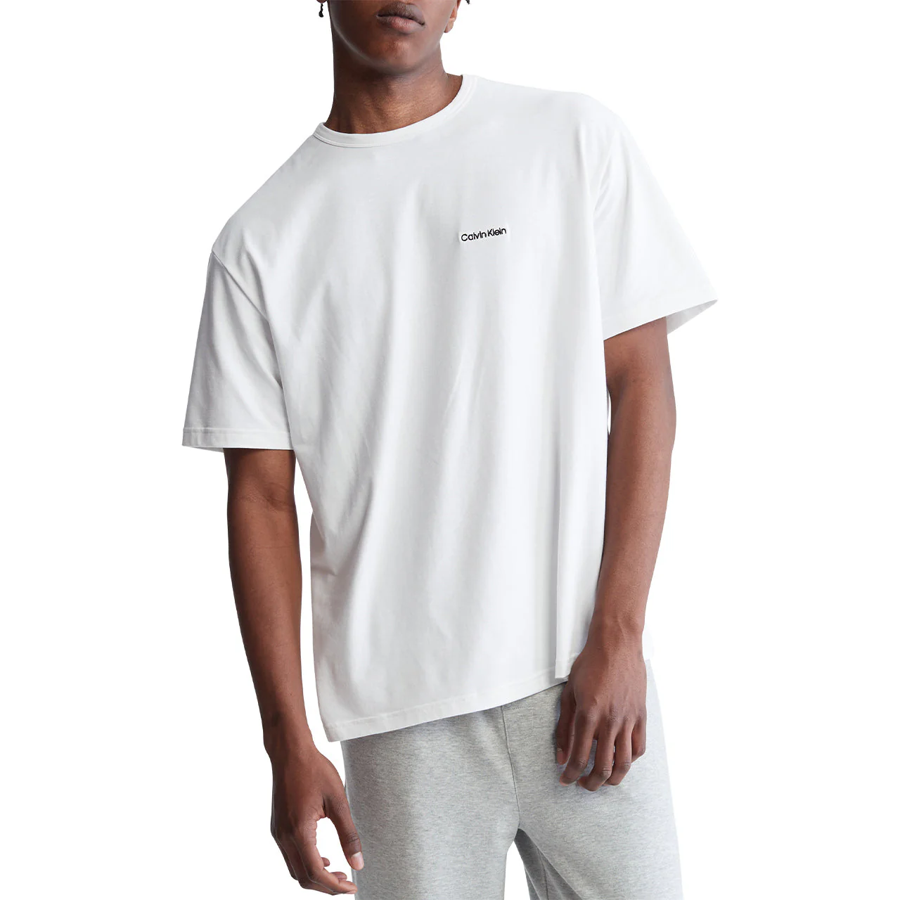 Modern Cotton Short Sleeve Crew Neck Tee Brilliant White - Image 5