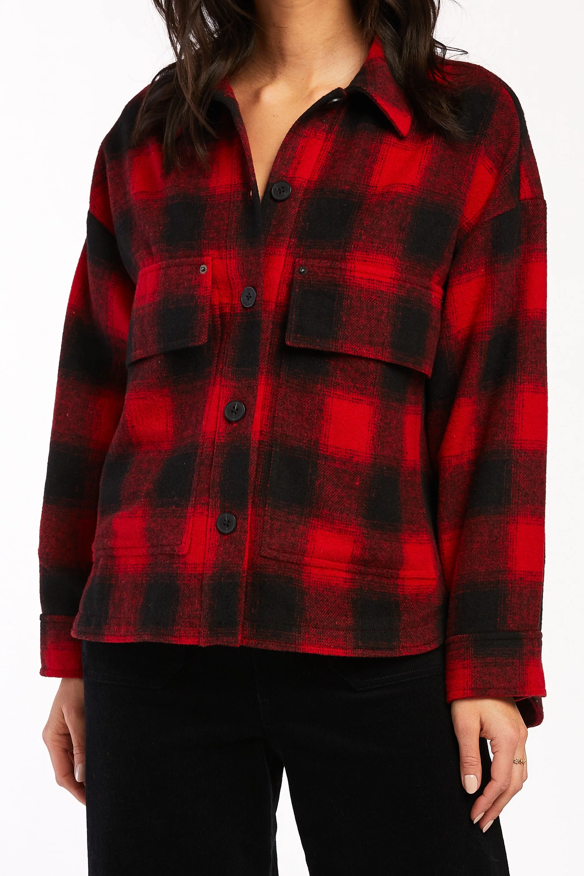 Monsay Drop Shoulder Button Down - Image 2