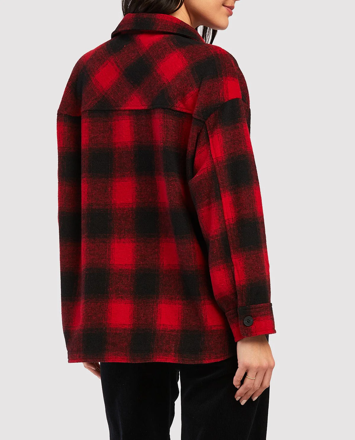 Monsay Drop Shoulder Button Down - Image 4