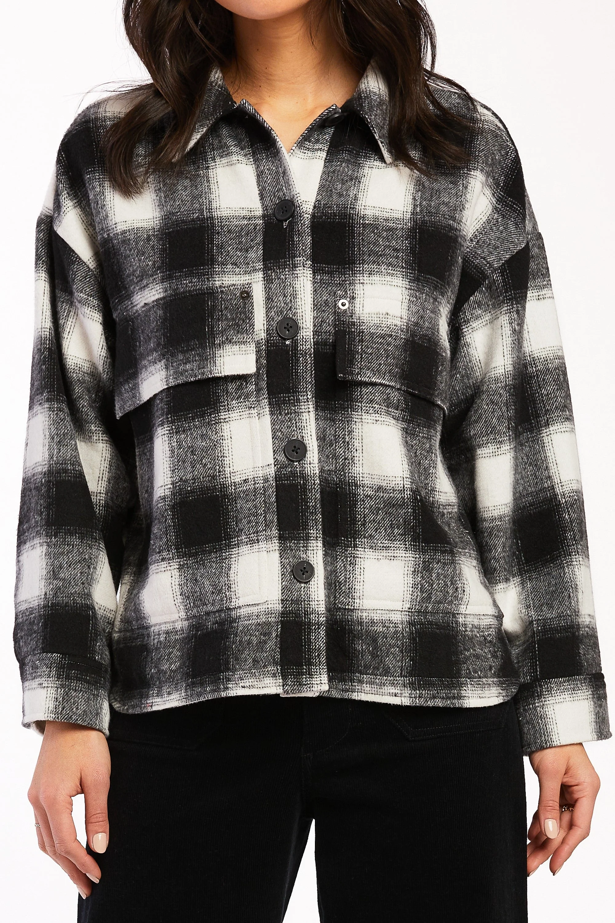 Monsay Drop Shoulder Button Down - Image 5