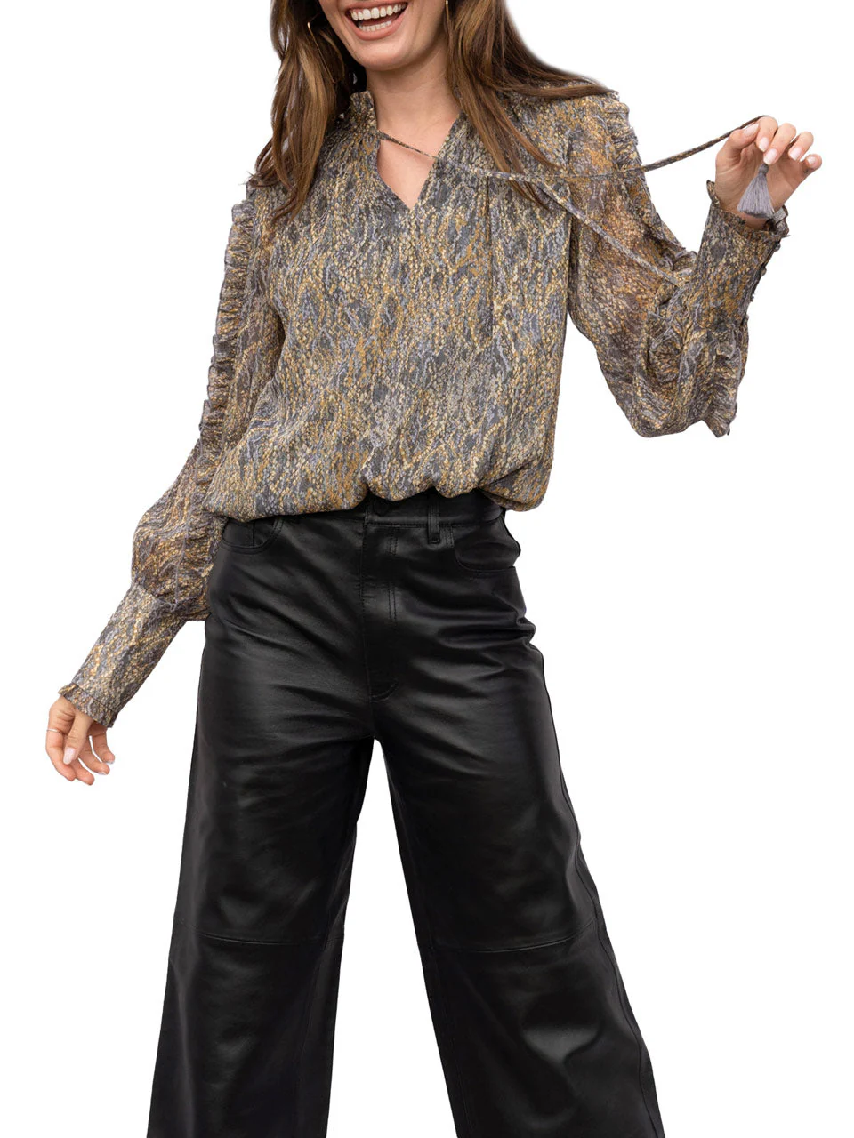 Naina Puff Blouse - Image 2
