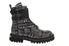 Newsprint Boot with Ankle Monk Straps - Image 3