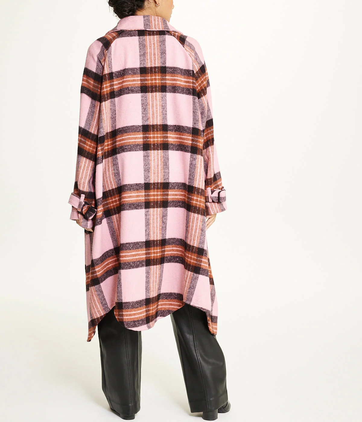 Oversized Plaid Shacket - Image 3
