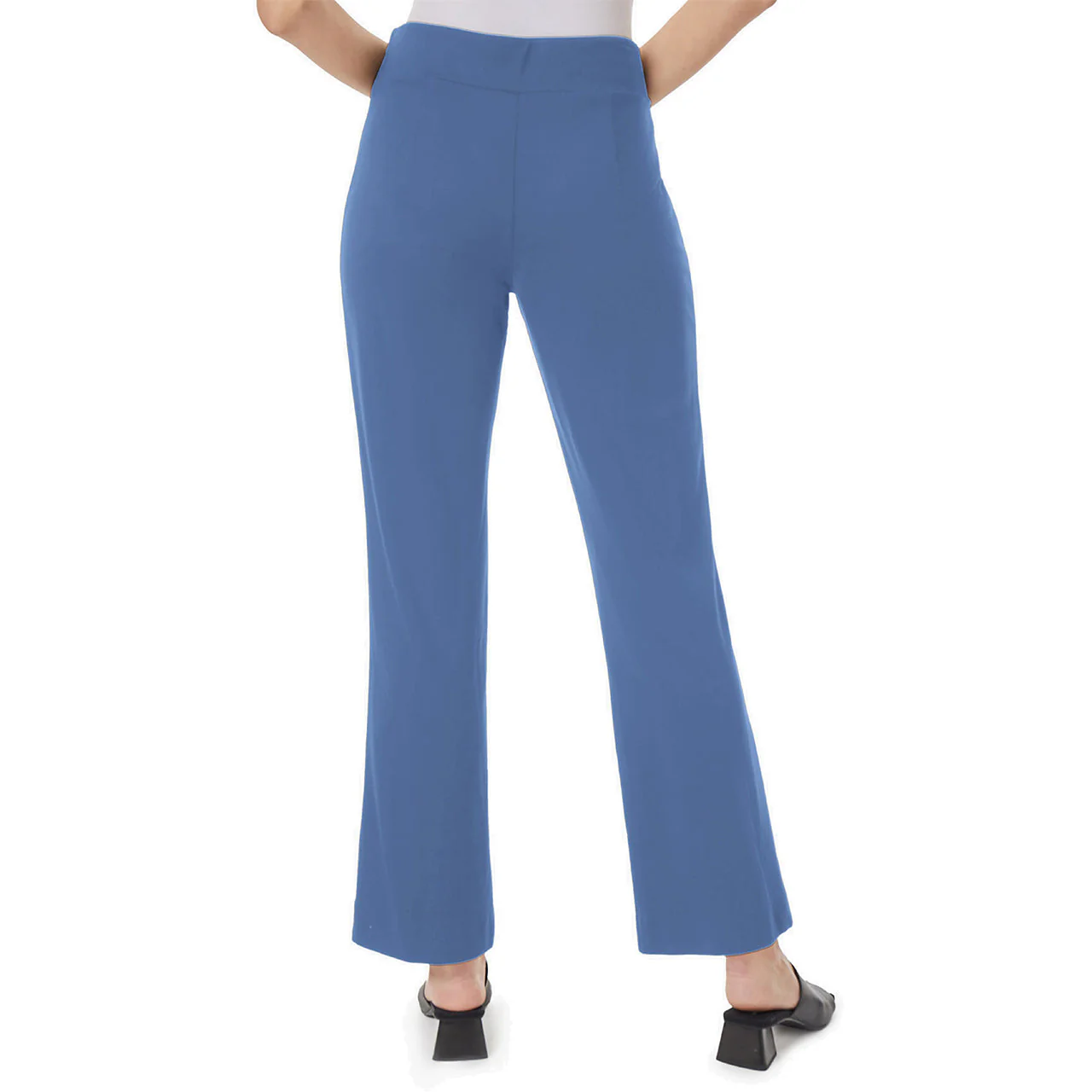 Pull-on Pintuck Knit Trousers - Image 3