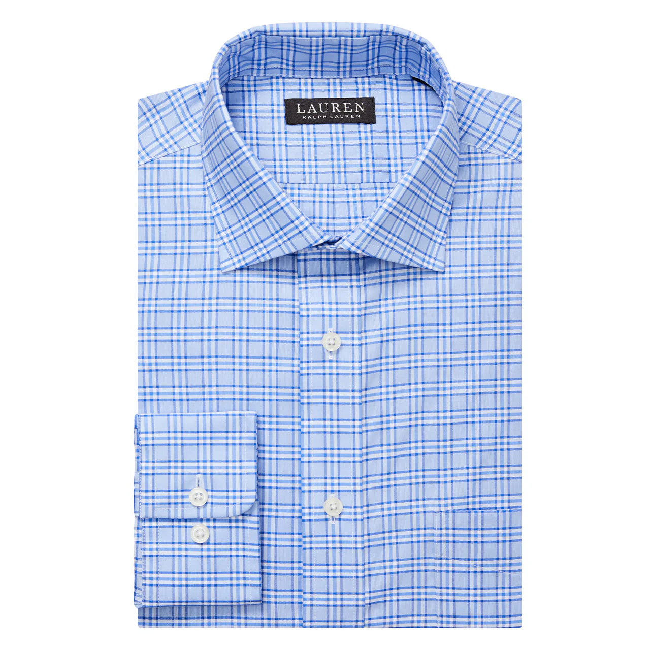 Ralph Lauren Classic Fit Ultra Wrinkle Free Stretch  Shirt -Plaid - Image 2
