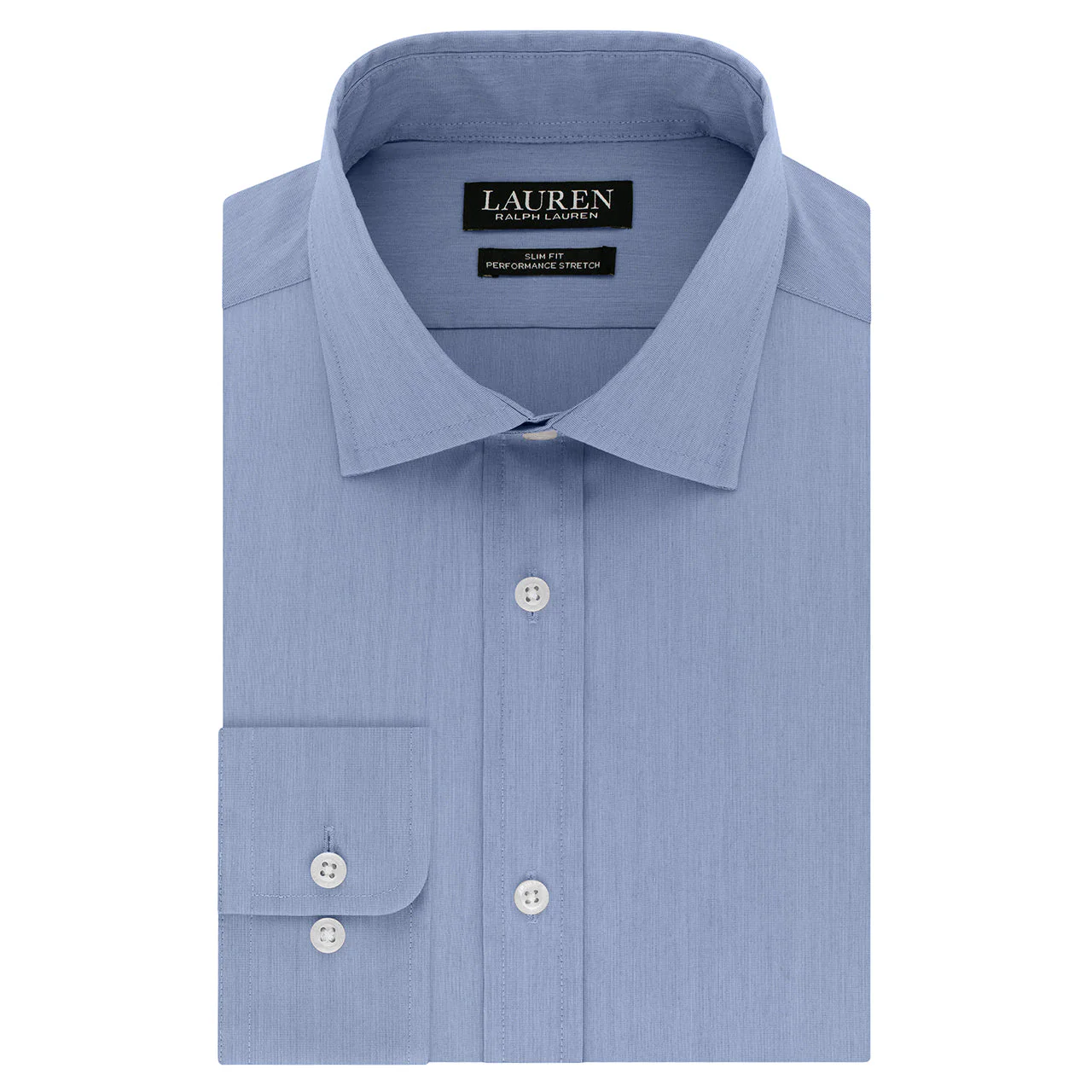 Ralph Lauren Slim Fit Wrinkle Free Stretch Shirt - Solid - Image 3