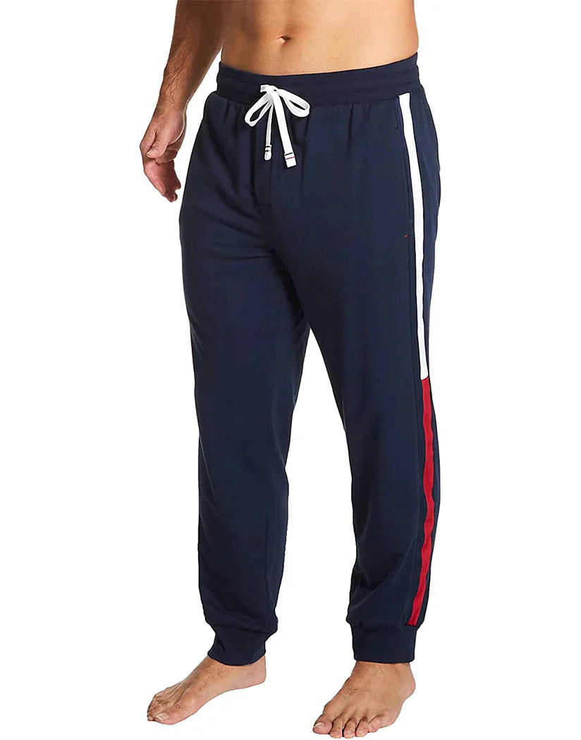 Red & White Bar Stripe Sweatpant - Image 2