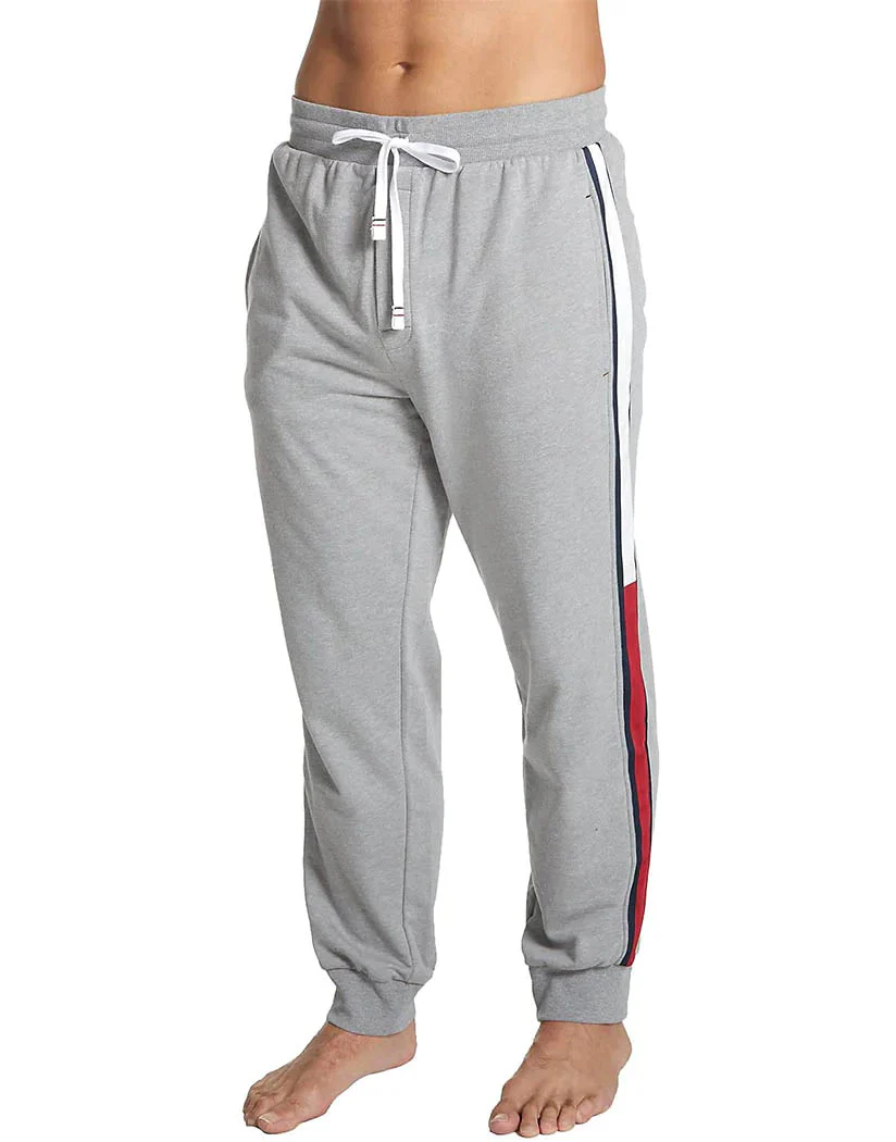 Red & White Bar Stripe Sweatpant - Image 3