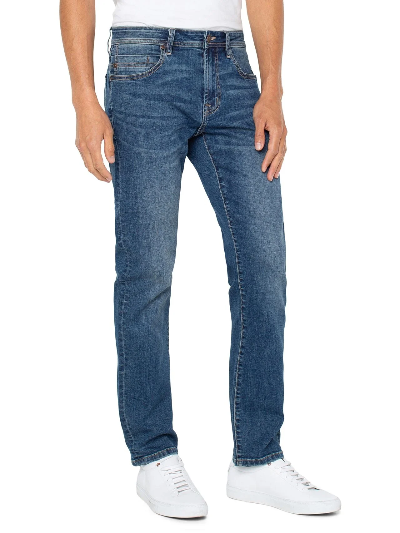 Regent Relaxed Straight Eco-Friendly Stretch Jeans - Image 4