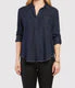 Riley Rolled Tab Sleeve Button Down Shirt Double Chest Pockets - Image 11
